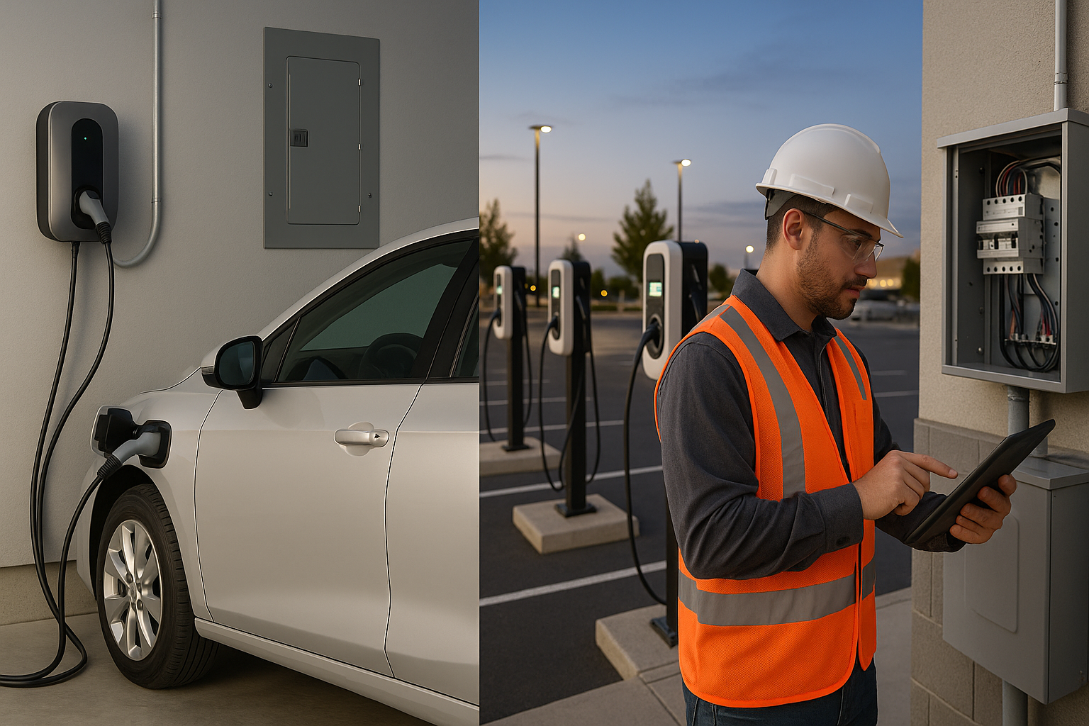 Зарядные станции для дома и бизнеса: как выбрать и заказать установку под ключ